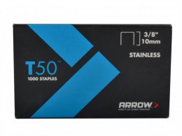Arrow Staples 10mm (Bx 1250) 3/8in for T50/t55 £3.99